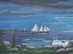 Bluenose at Night